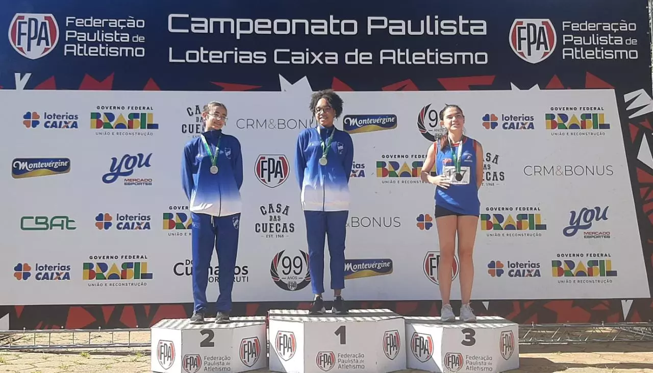 Atletismo: medalhas no Campeonato Paulista Sub-16 Atletismo: medalhas no Campeonato Paulista Sub-16